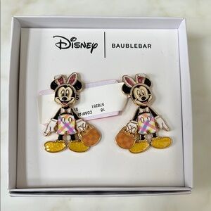 Disney BaubleBar Mickey Mouse Easter Bunny Earrings